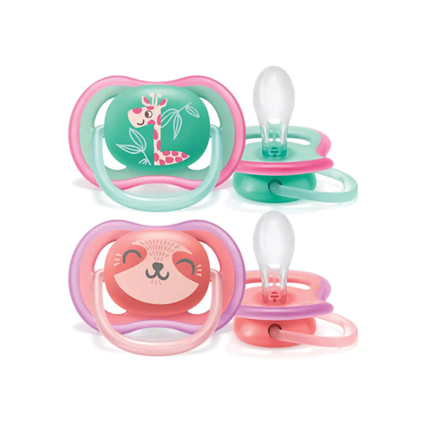 Philips Avent Ultra Air Pacifier Mixte Animals (+18 M)